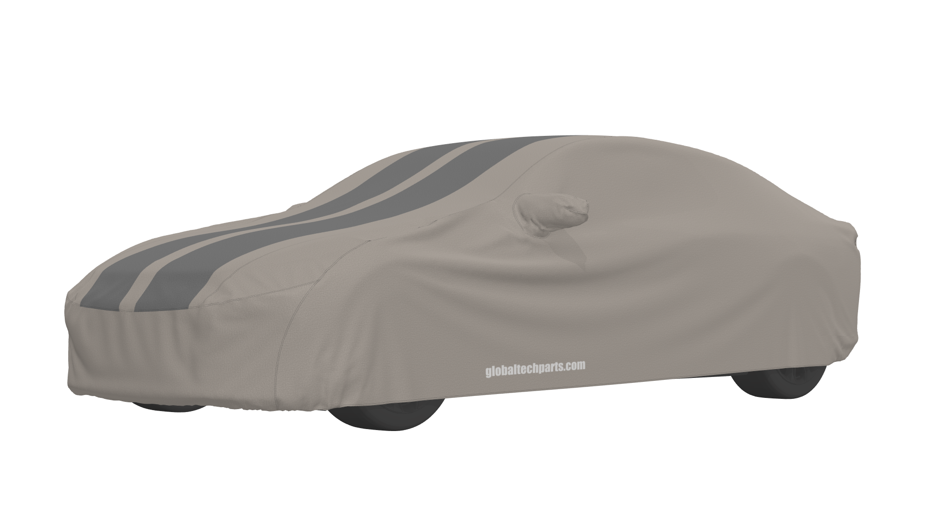 SDRE-01 Outdoor Waterproof UV Resistant Scratch Proof Custom Oxford Khaki and Gray Two-Tone Car Cover