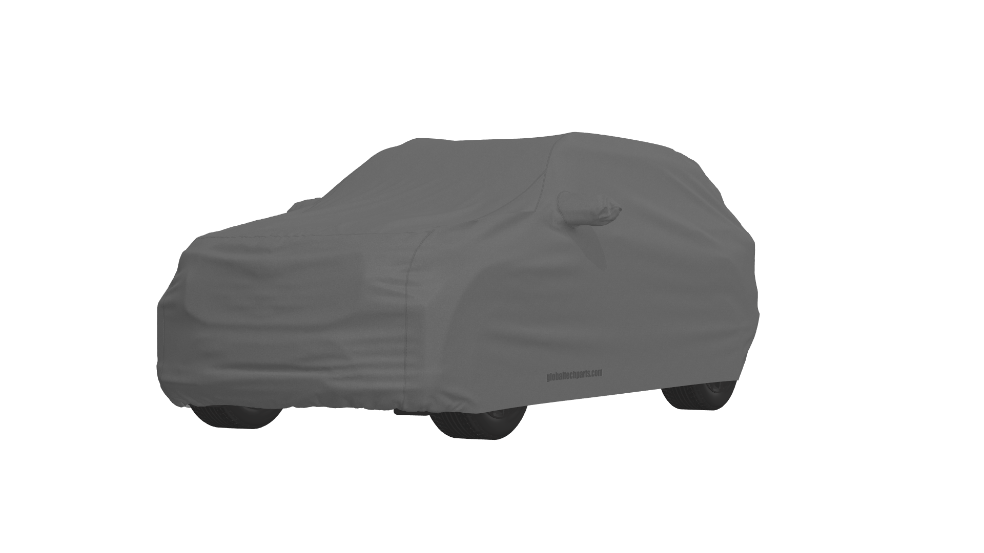 SU-018 Outdoor Anti-UV Sun Rain Protection Full Exterior Dark Gray Oxford Fabric SUV Car Cover Waterproof All Weather Compatible
